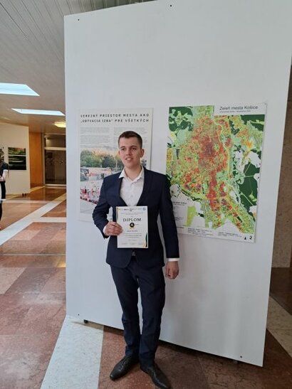 Na celoslovenskom kole SOČ 2025 sa Samuel Michálek z III.B umiestnil na 4.mieste