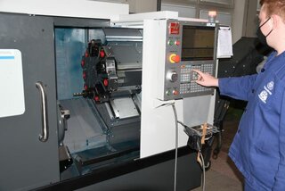 Mechanik nastavovač - nový CNC sústruh Haas