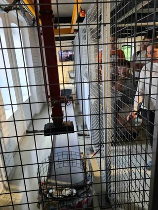 Interaktívna výstava – stála expozícia: Elektromagnet – žiaci sa s ním interaktívne oboznámili 