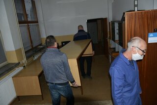 Príprava priestorov pre nové pracoviská 1