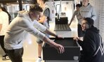 Interaktívna výstava – stála expozícia: Elektromagnet – žiaci sa s ním interaktívne oboznámili 