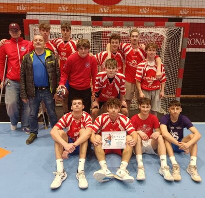 Okresné kolo v hádzanej žiakov stredných škôl
