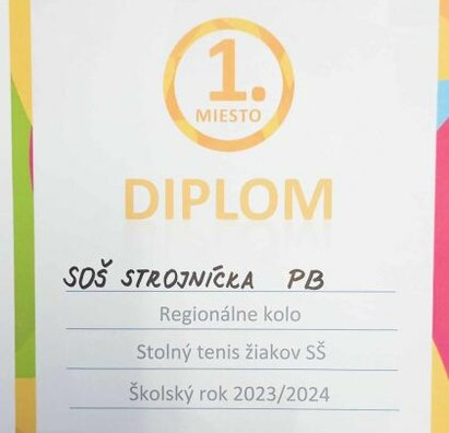 Regionálne kolo v stolnom tenise