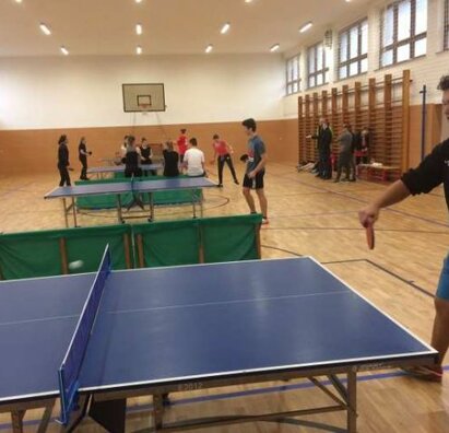 Stolný tenis – okresné kolo stredných škôl