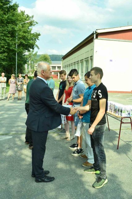 Slávnostné ukončenie šk. roka 2017/2018. Letné prázdniny