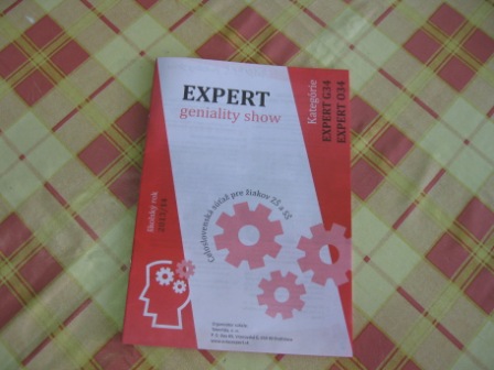 Súťaž EXPERT geniality show 2013